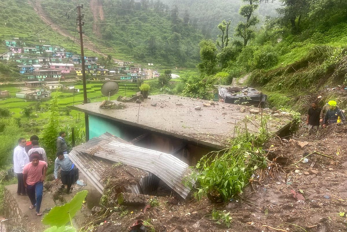 landlside in Uttarakhand - PTI